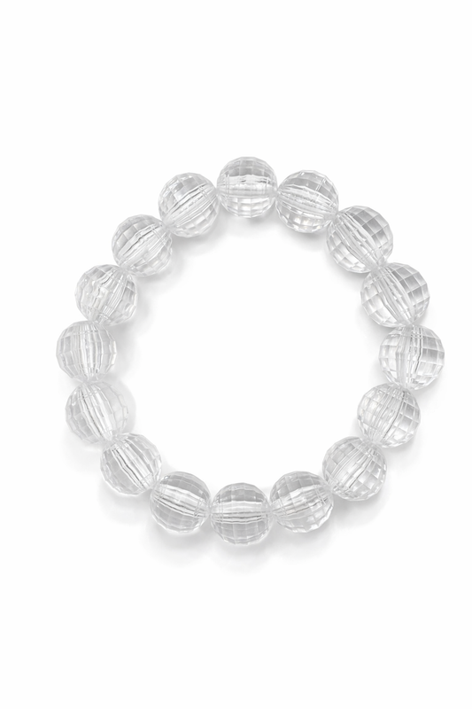 Perlenarmband in Kristalloptik