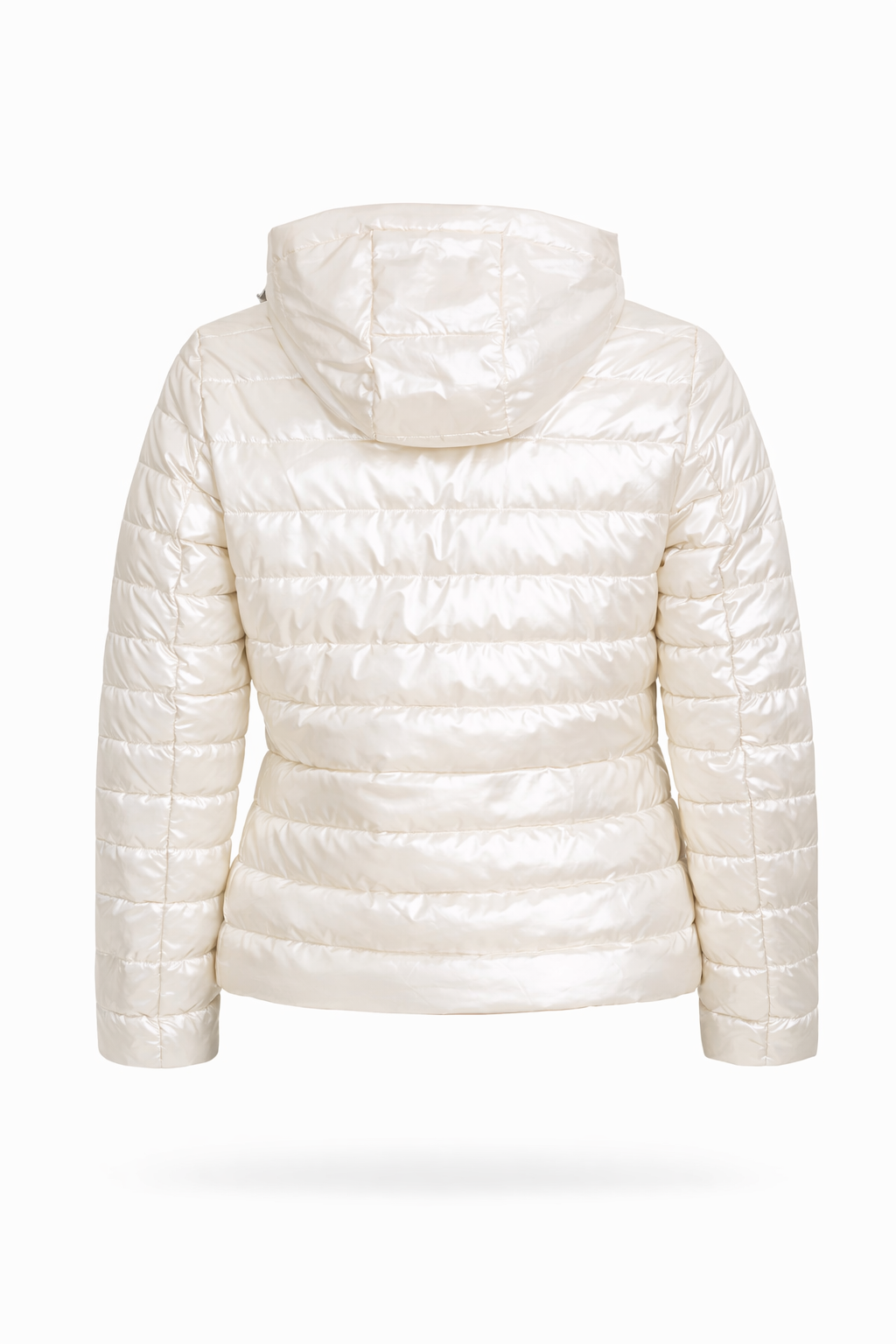 Steppjacke perlweiß, Gr. 36-42