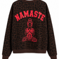 Leo Sweater "Namaste" neonpink, Gr. 36-44