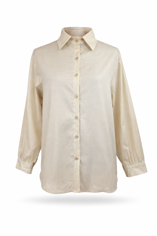 Damen Bluse in beige, Gr. 34-44