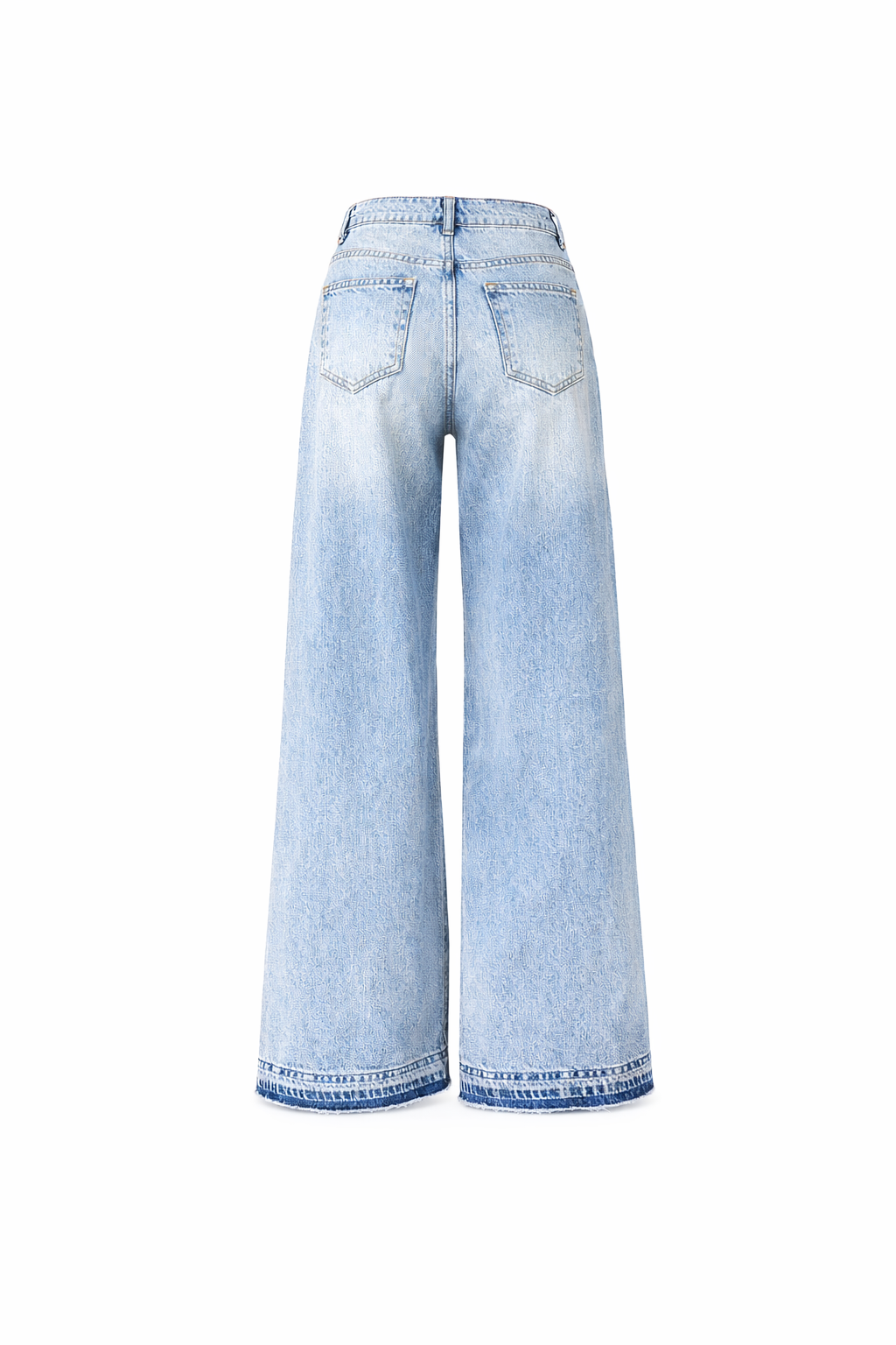 Mega Baggy Jeans Adoro mit Spitzen-Detail, Gr. 34-40