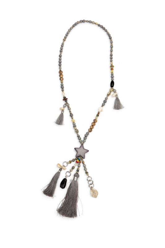 Statementkette mit Stern & Quasten