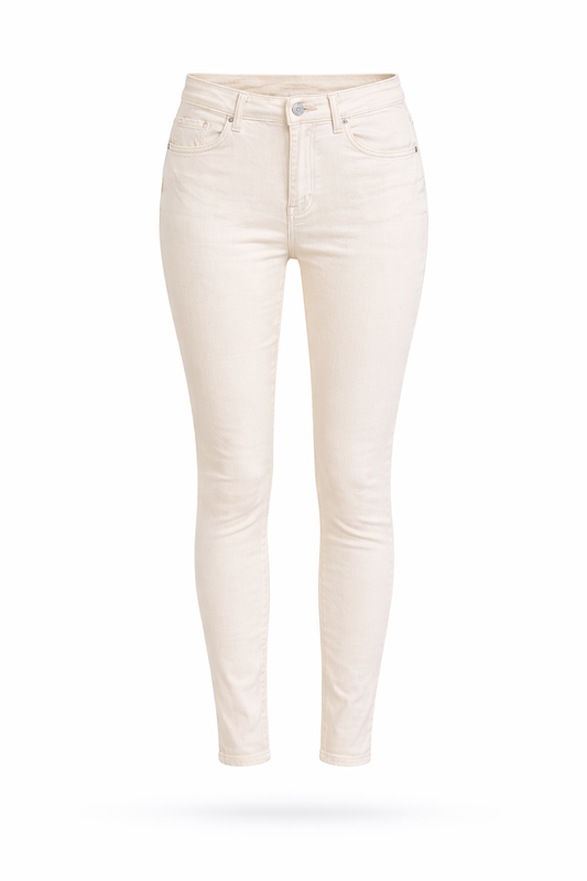 Skinny Jeans beige, Gr. 36-44