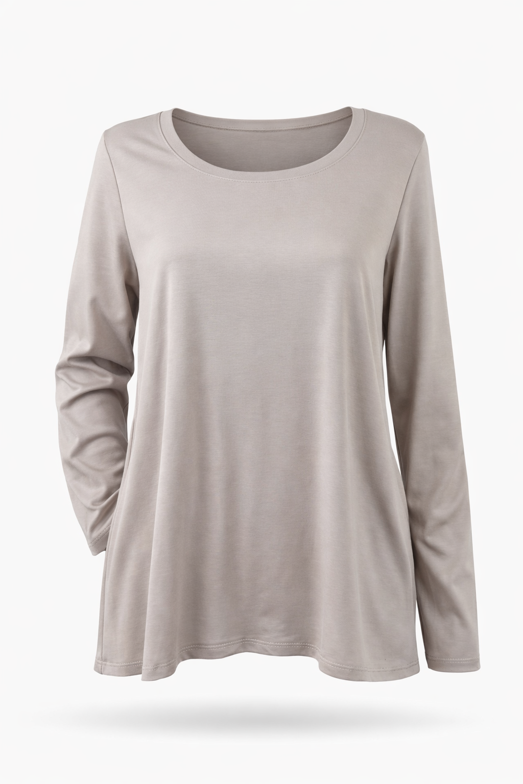 Oberteil mit Twist-Back-Design taupe, Gr. 36-42