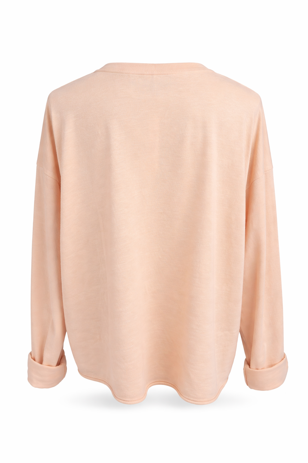 Glitzerpullover apricot, Gr. 38-44
