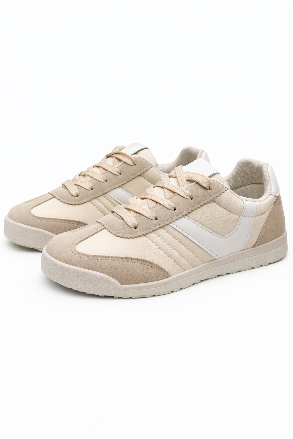 Sneaker beige/weiß , Gr. 36-41
