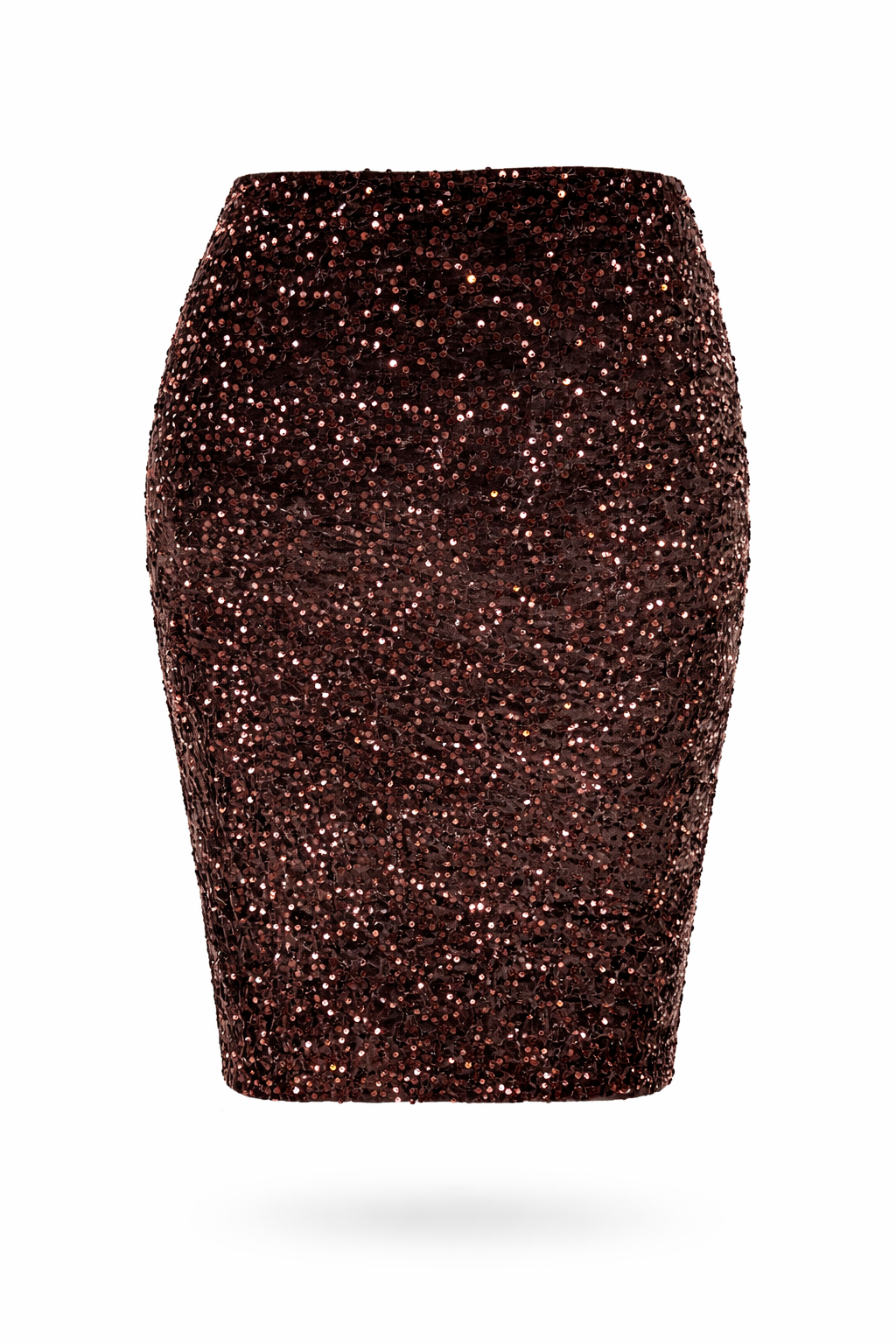Bleistiftrock mit  Pailletten, Gr. 36/38 Gr. 38/40