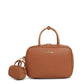 Clutch Bag 2er Set cognac