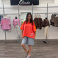 Streifenshirt „Smile Neon“, Gr. 36-42