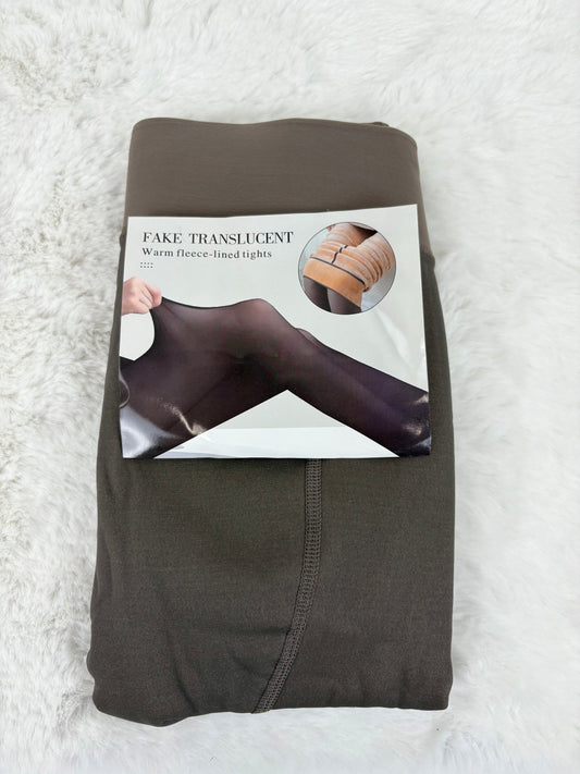 Thermostrumpfhose braun, Gr. 36/38 , Gr.38/40