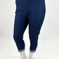 Jeanshose mit Leoparden-Gürtel , Gr. 36-44