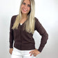 Cardigan schokobraun, Gr. 34-40