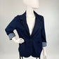 Jeans-Anzug Blazer und Hose Set , Gr. 36-44