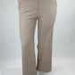 Elegante Stoffhose mit Gürtel taupe, Gr. 36-42