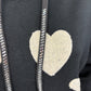 Hoodie Smiley schwarz, Gr. 36-42