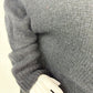 Strickpullover V-Neck schwarz, Gr. 36-42