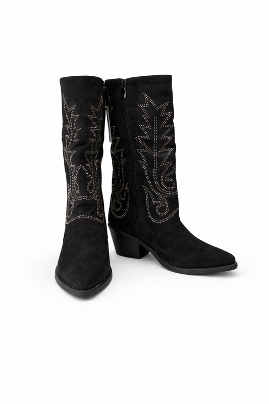 Cowboy Stiefel schwarz Gr. 40 & 41