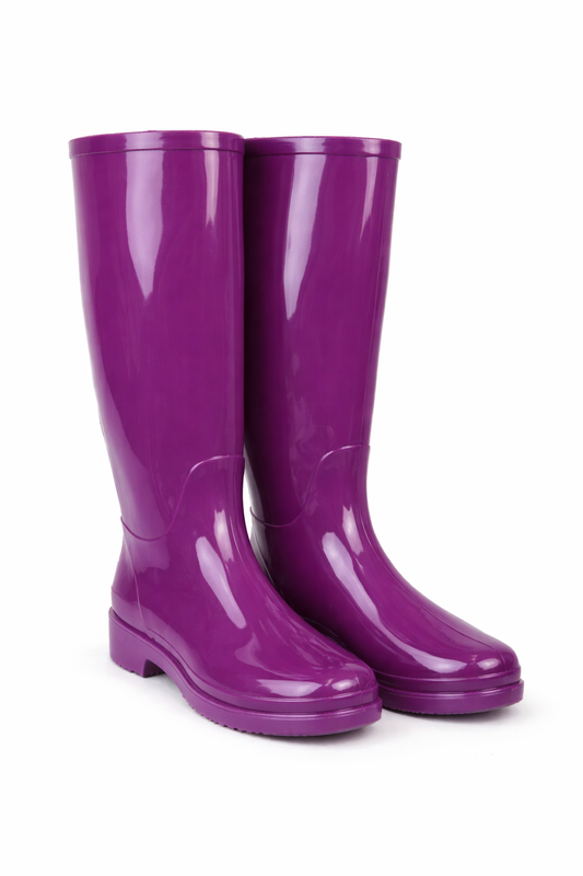 Gummistiefel purpurviolett, Gr. 36-41