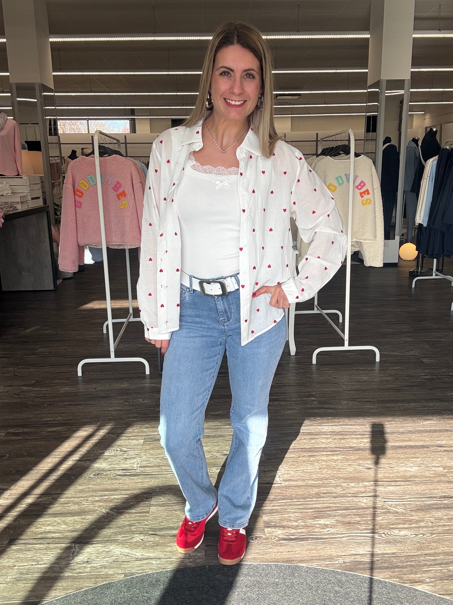 Mira Belle Push Up Slim Fit Jeans, Gr. 36-46