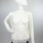 Zartes Spitzenoberteil weiß, Gr. 36-42