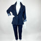 Jeans-Anzug Blazer und Hose Set , Gr. 36-44