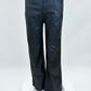Kunstlederhose schwarz Gr. 34-42