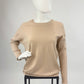 Strickpullover karamell, Gr. 36-42