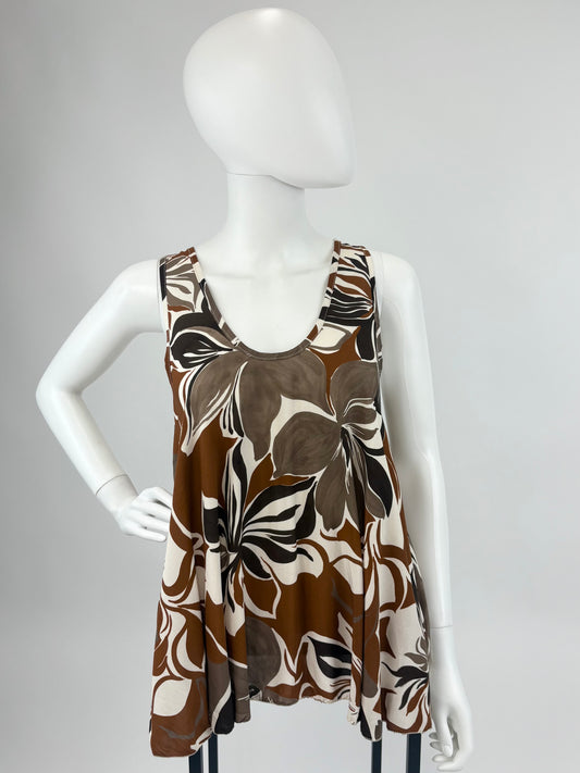 Top braun/beige, Gr. 34-40