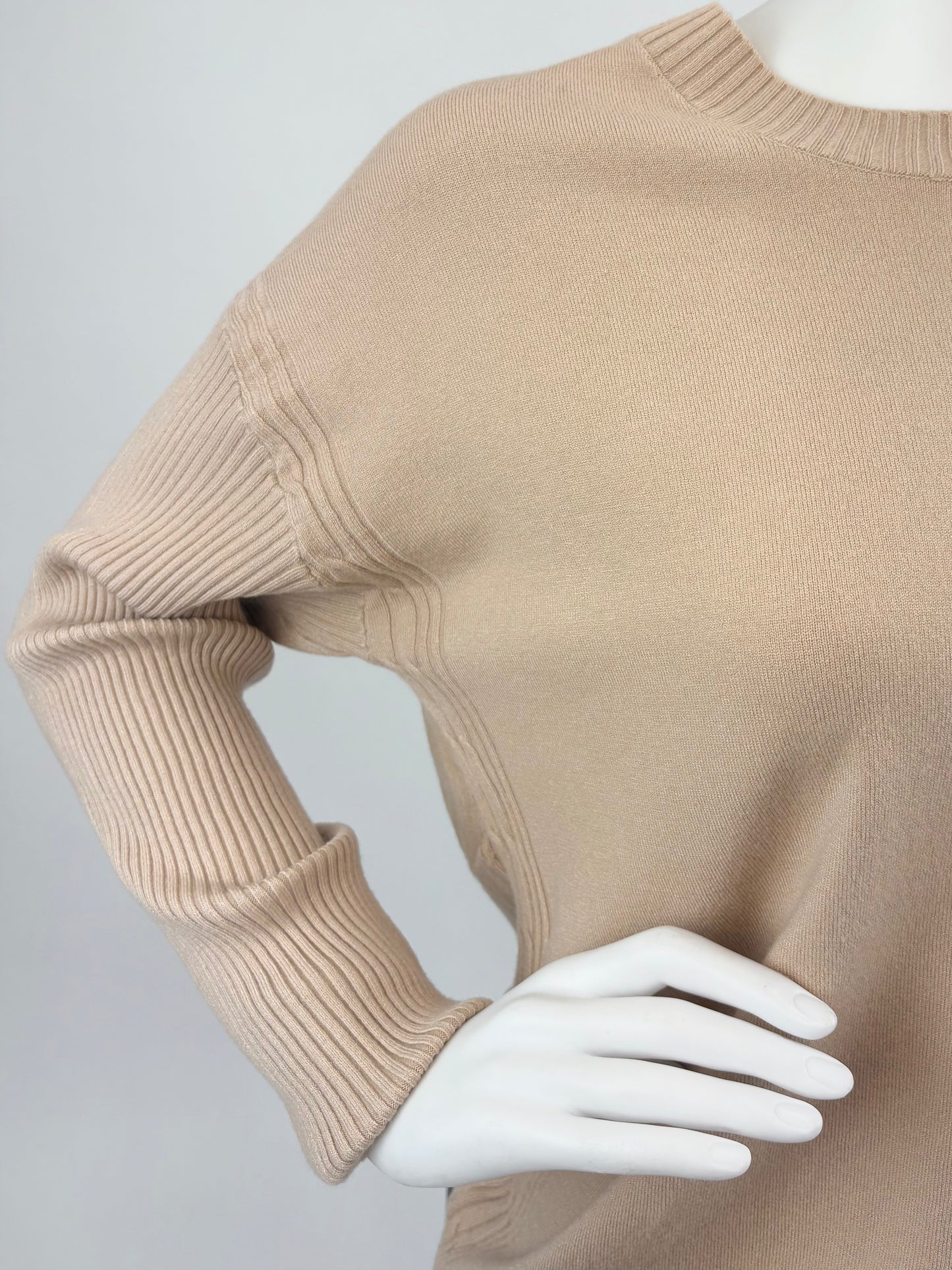 Strickpullover karamell, Gr. 36-42