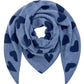Wendeschal Herzen jeansblau-navy