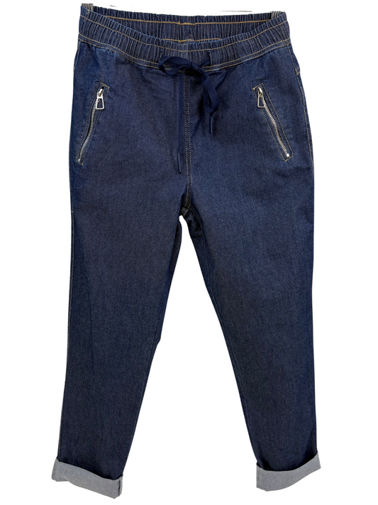 Jeans-Jogpants blau, Gr. 36-44