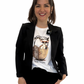 Blazer Klassisch Chic schwarz, Gr. 36-44