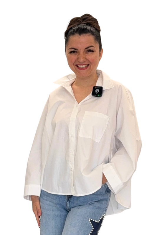 Oversize Bluse, Gr- 36-42