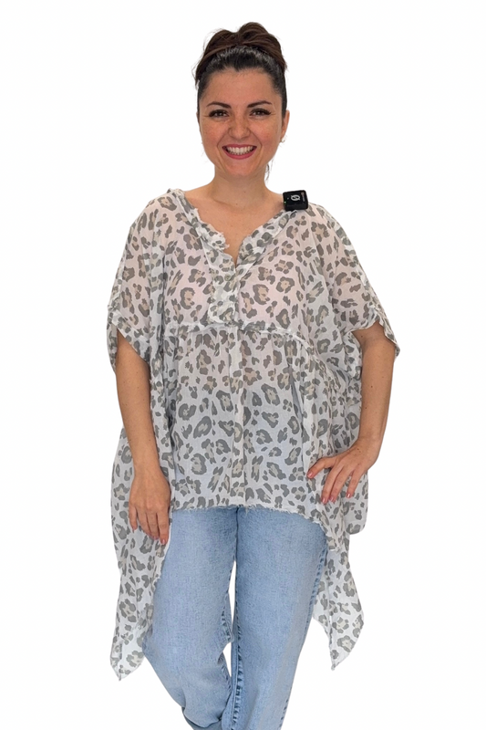 Leo Zipfelbluse, Gr. 38-44