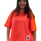 Streifenshirt „Smile Neon“, Gr. 36-42