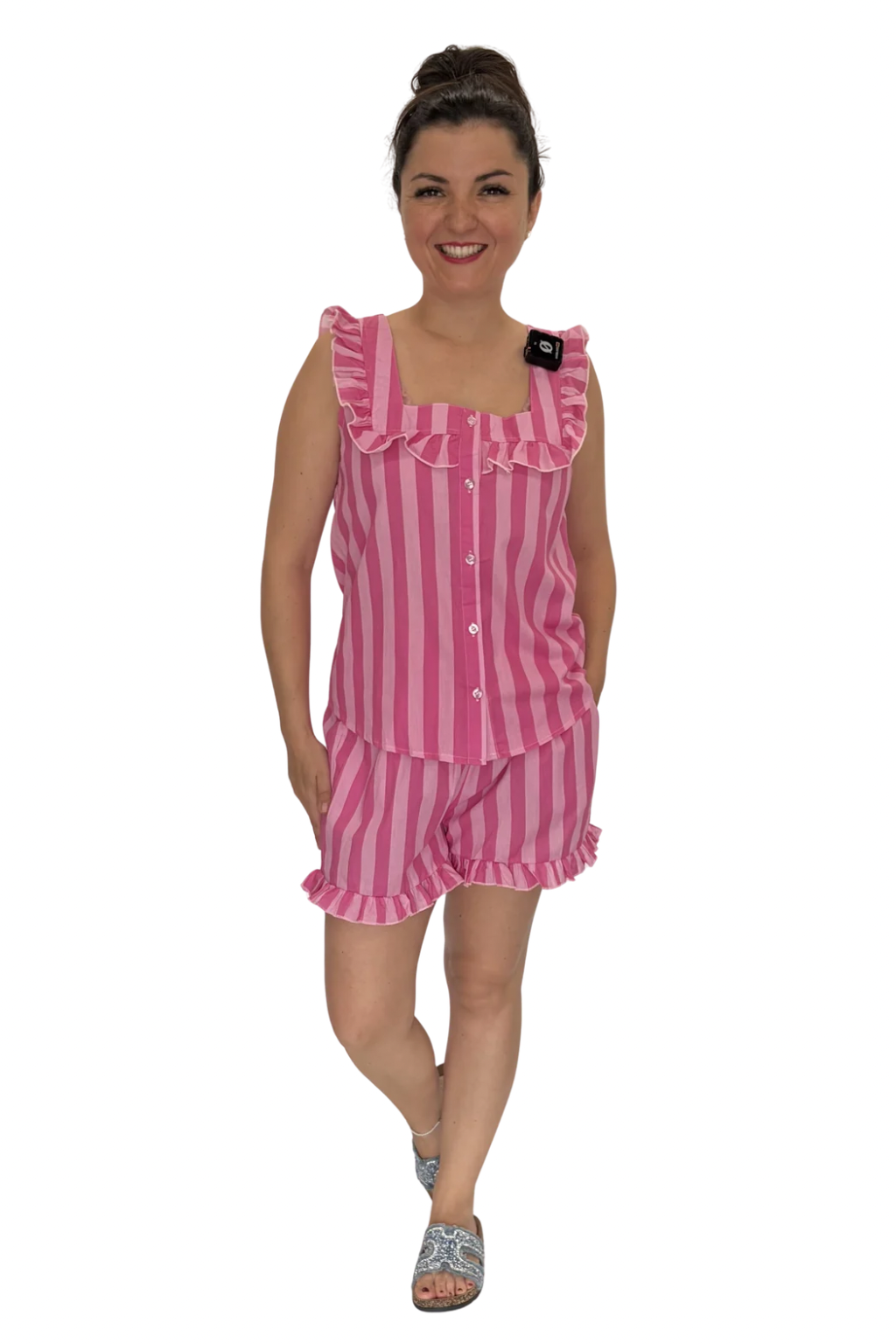 Rüschen-Set Stripe, Gr. 36-40
