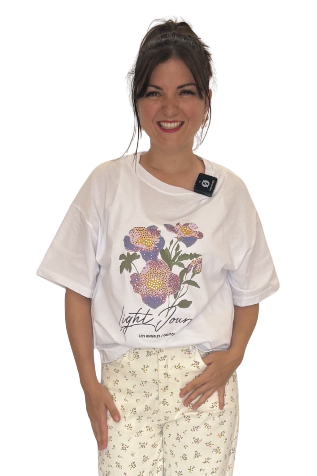 Blütenzauber-Shirt "Light Journey", Gr. 34-40