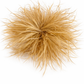 Feder-Brosche camel