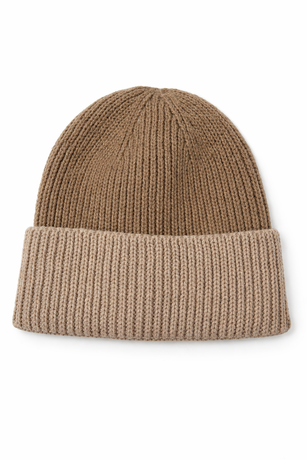 Strickmütze taupe