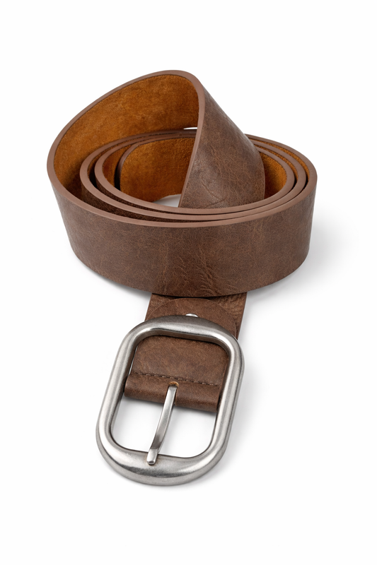 Gürtel braun, Gr. 85-105cm