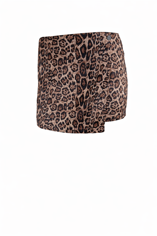 Leo-Skort Velouroptik, Gr. 34-42