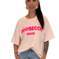 Shirt "Prosecco Mood" rosa, Gr. 36-42