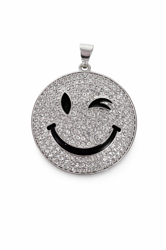 Strass Anhänger Smiley
