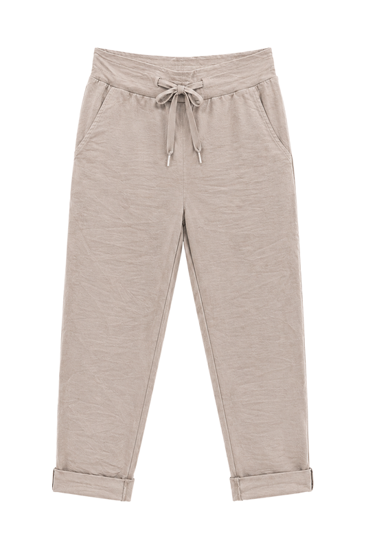 Joggpants „Comfy Days“ sandgrau, Gr. 36-42