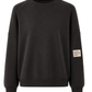 Oversize Sweatshirt „Perfectly Imperfect“ schwarz, Gr. 36-44