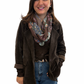 Samt-Optik Blazer "Mara" dunkelbraun, Gr. 36-46