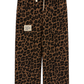 Wild Leo Wide Leg Hose 7/8 braun, Gr. 36-42