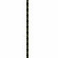 Schmuckgürtel mit Elementen schwarz/gold