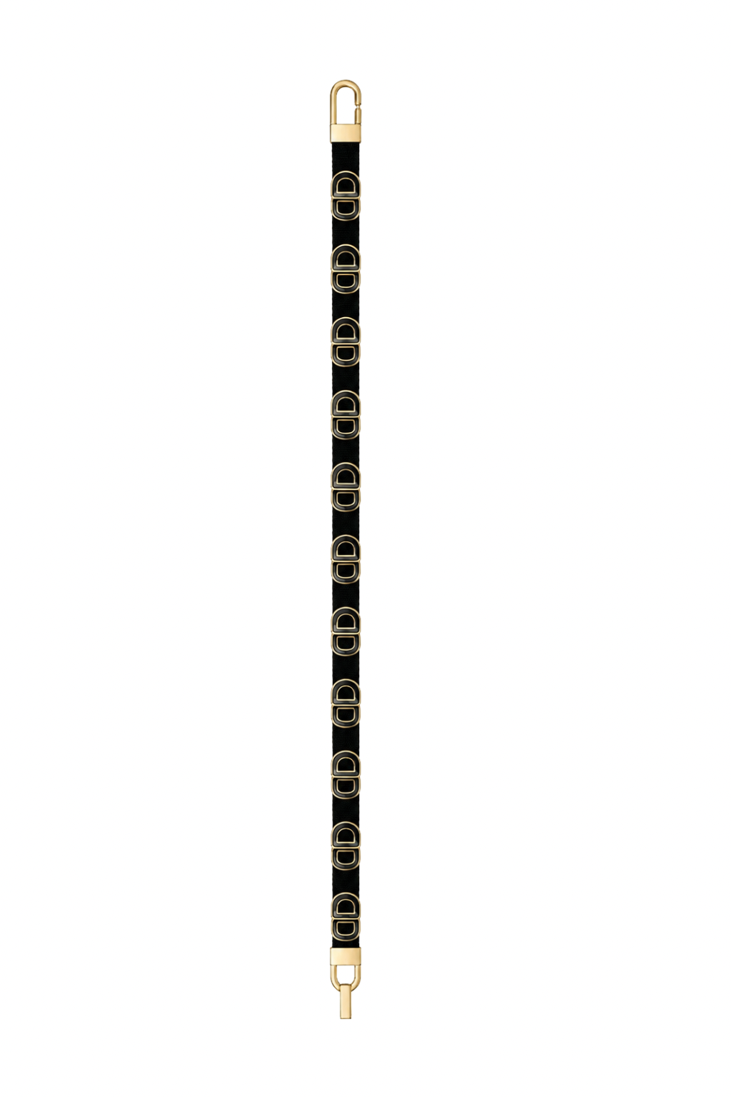 Schmuckgürtel mit Elementen schwarz/gold