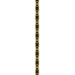 Schmuckgürtel mit Elementen oliv/gold